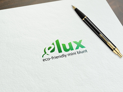 Elux Logo brand identity branding design icon illustrator instagram template logo minimal minimalistic vector