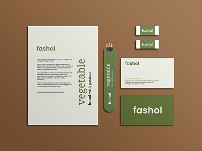 Brand Identity Mockup agro logo brand indentity brand logo branding business card design fashol graphic design icon illustrator letterhead logo minimalistic ui vector