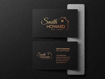 Luxury Real Estate Logo and Business Card Design