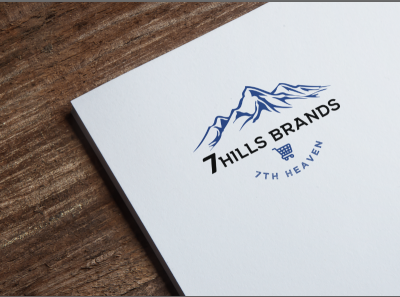 7Hills Brands logo branding design icon illustration illustrator instagram template logo minimal minimalistic vector