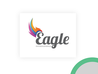 Eagle Logo brand identity branding business card design illustrator instagram instagram template logo minimal minimalistic vector