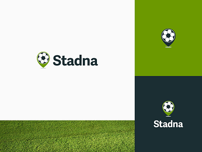 Stadna Logo app branding design football ground icon illustration logo sport stadium vector