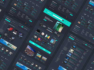 ElectroHouse Website UI Kit