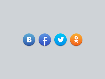 Social buttons social