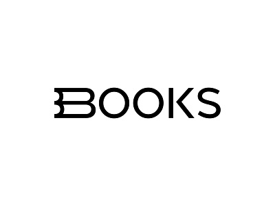 Books Lettermark book books minimal