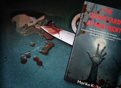Horror Book cover (Mockup) adobe photoshop book book cover book cover design cover cover design ebook ebook cover graphic design horror horror book cover photoshop