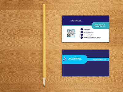 Business Card Design (Mockup)