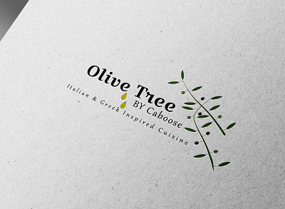 Olive Tree Logo animation branding design graphic design illustration logo