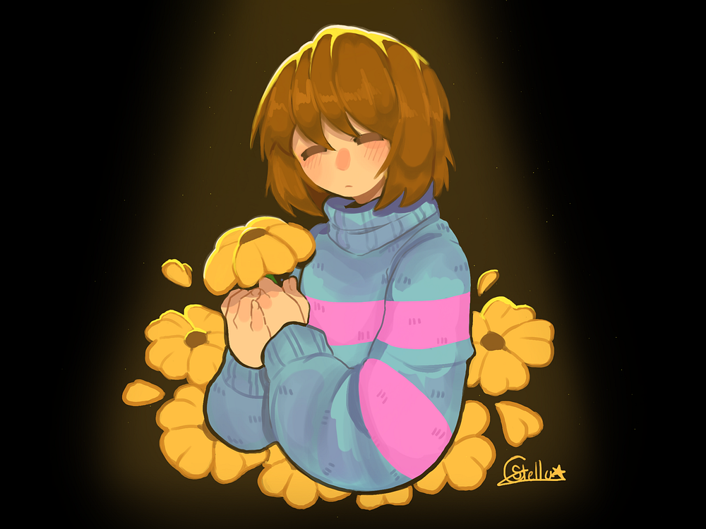 Frisk - Undertale by Stella Garvey on Dribbble