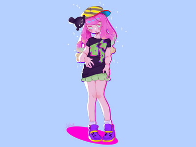 Harmony - Splatoon 3 digitalart harmony splatoon splatoon3