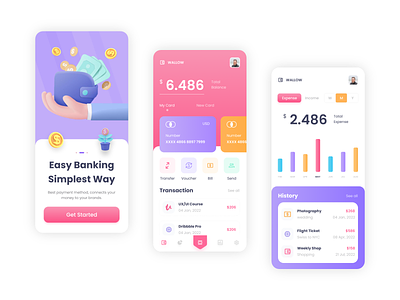 Banking App UI Design