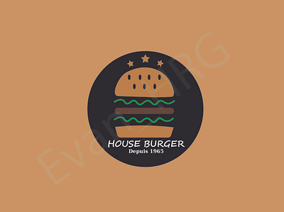 Logo House burger logo