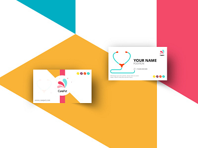 Colorful Business Card business card colorful design graphic identity logo print stationary template