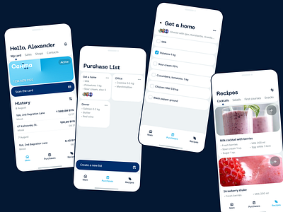 The grocery store app concept
