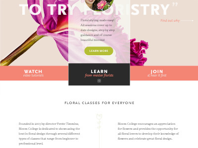 Floristy floristry website
