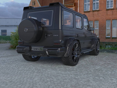 3D model car and visualization 3d 3d model model