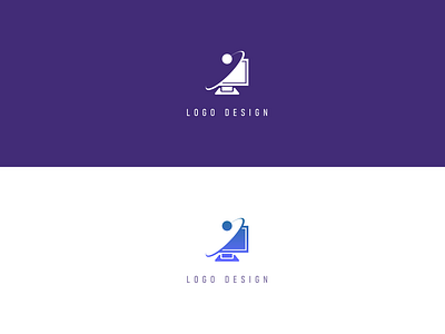 Computer logo design template