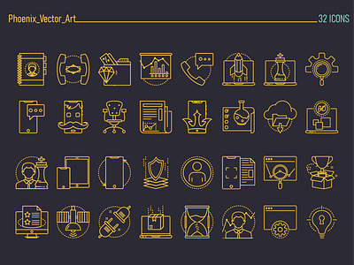 UI and Interface vector icon set