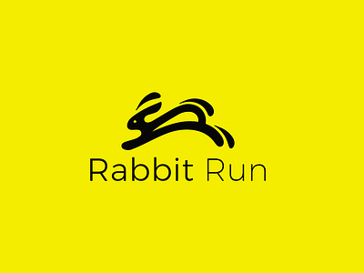 Branding, Logo, Logo Design, Modern, Minimalist 
Rabbit Run