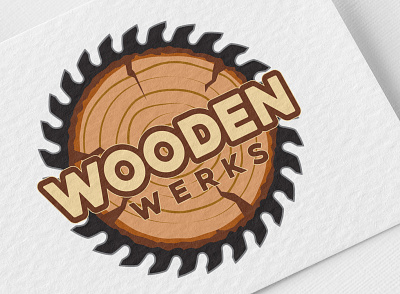 Woodcutter Company Logo 3d brand brand identity branding business logo design graphic design illustration logo logo maker logos luxury minimal modern typography vector website logo wood wood logo