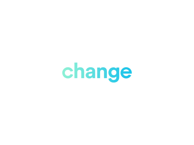 Change logo animation