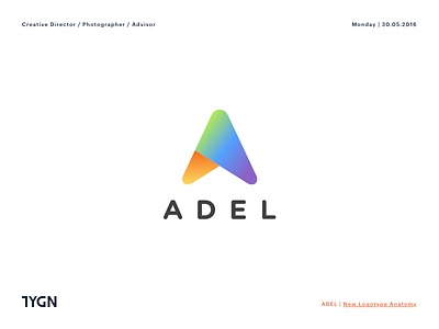 Adel - New Logotype Anatomy a adel grafik icon istanbul logo london mark symbol tasarım taygun turkey