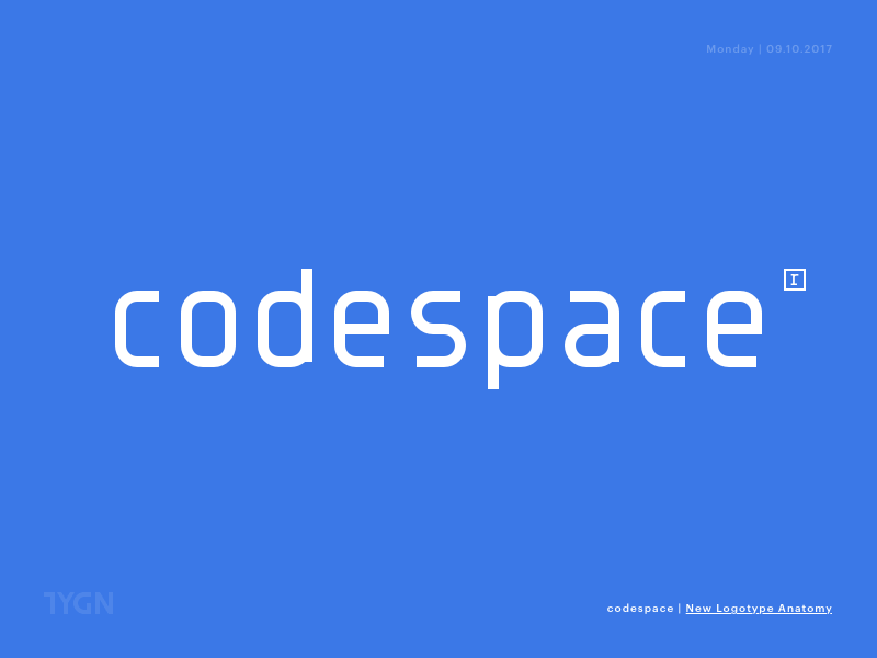 Codespace - New Logotype Anatomy
