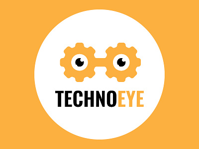 Technoeye eye gear logo technology