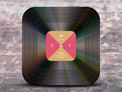 Vinyl - iOS ico icon ios ios7 iphone music record vinyl web icon webdesign