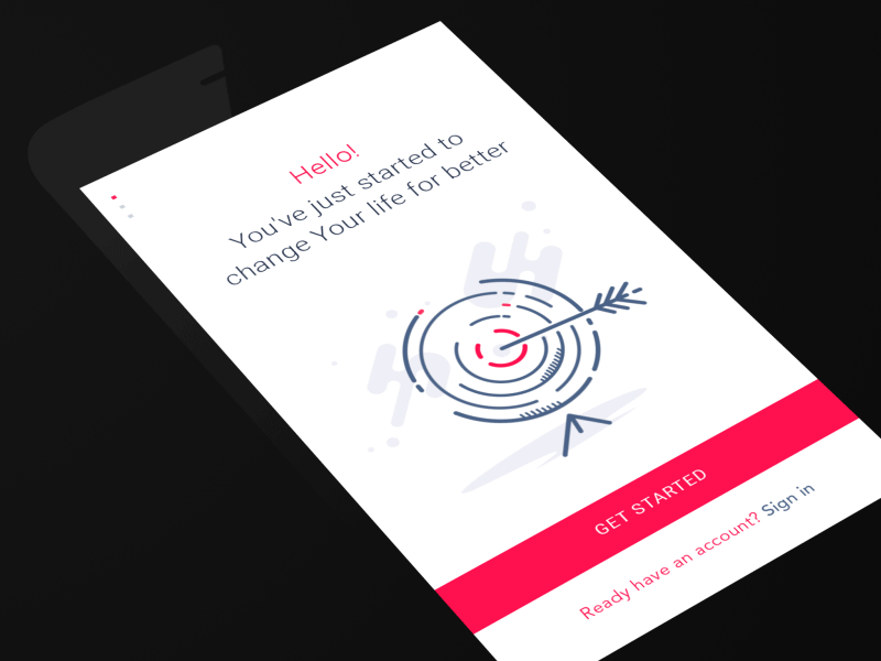 Onboarding animation intro onboarding ios user ui ux time animation gif illustration rocket shield
