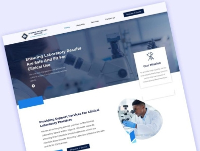 Affirmed Pathology Services Website Design app branding design graphic design ux
