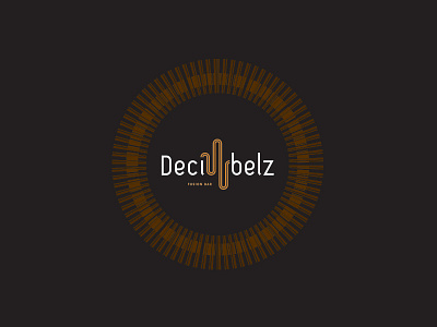 Decibelz Fusion Bar Logo bar live logo music world