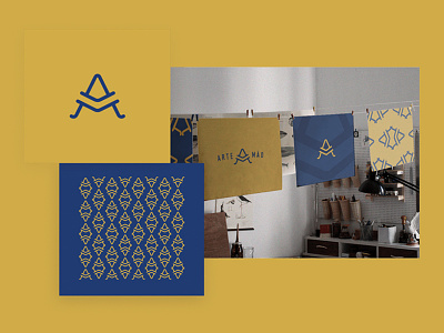Artemão brand brand handcraft logo personal project