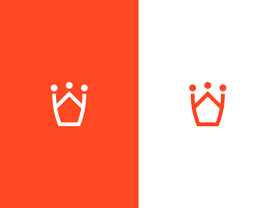 Woningsdag crown dutch home just for fun king kingsday logo orange the netherlands