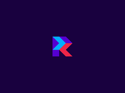 R + Arrows arrow arrows branding idenity logo r transport