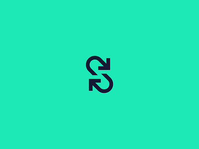 S + Arrows arrows branding identity logo swap