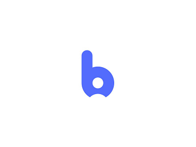 b + person b blue hr human resources logo