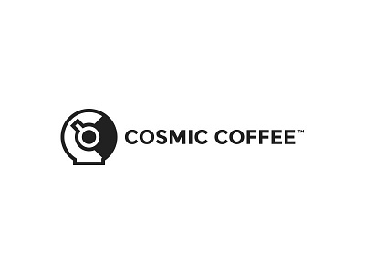 Cosmic Coffee coffee cosmic cup helmet just for fun logo space
