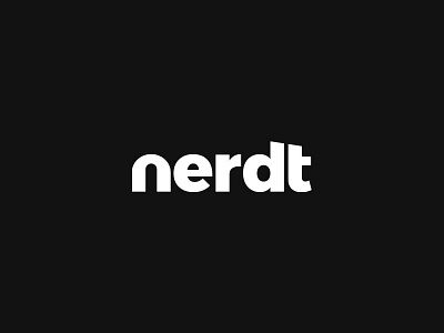 nerdt dt logo nerdt typography