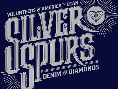 Silver Spurs Gala - Volunteers of America Utah america boot cowboy filigree metallic ornate spur spurs utah volunteer western