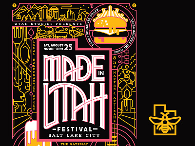 Made in Utah Festival Poster