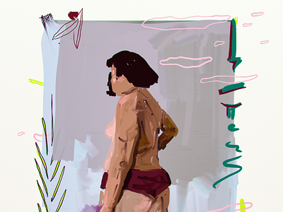 Sexualidad 02 contemporáneo digital art digital painting illustrator lgbt pintura self portrait sexualidad sexuality