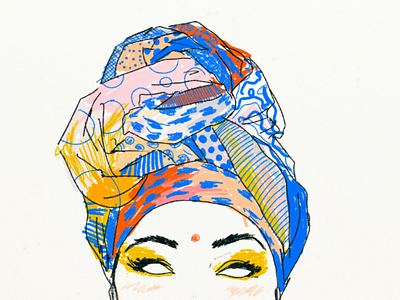 Detail India Arie design diseño fashion fashion illustration illustration illustrator india arie pattern style