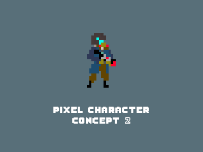 Pixel art Character Concept #2