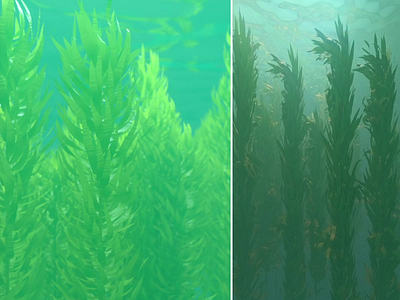 Animated Kelp Tutorial 3d animation c4d cinema 4d design kelp octane render x particles