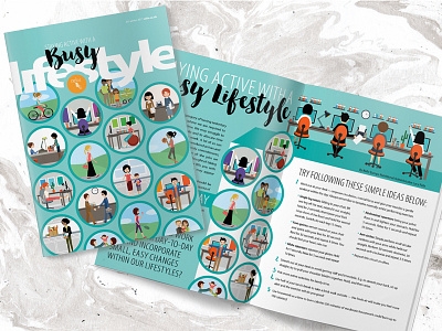 EU Lifestyle Spring/Summer 2017 Cover & Story editorial illustration layout magazine