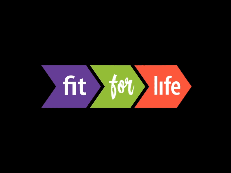 Fit For Life Logo Animation animation fit for life logo motion graphics