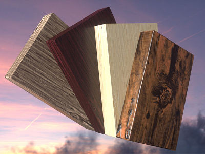 Sneak Peak 3d c4d octane render wood