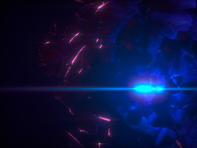 Explode 3d break c4d cinema 4d design explode explore frame octane outerspace planet render shatter space style