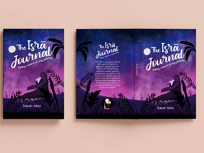 The Isra' Journal book cover book cover design design digital illustration illustration islamic book islamic journal isra journal journal book cover design muslim illustrator muslim journal